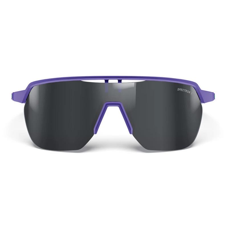 Brille Frequency Watt’Ever Violett/Grau Glas Serie Spectron 3 Schwarz Verspiegelt